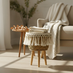 Straw Basket Large
